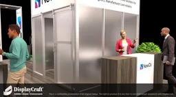 20x50 Île booth design by DisplayCraft